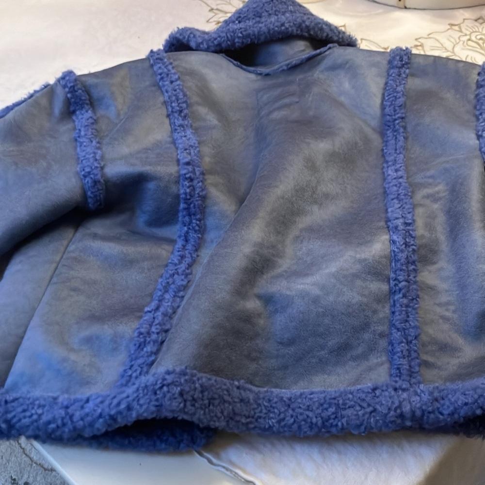 Avec Les Files faux suede jacket - Picture 7 of 8